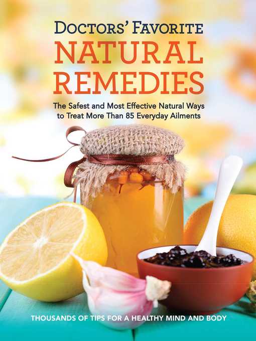 Title details for Doctors' Favorite Natural Remedies by Editors at Reader's Digest - Wait list